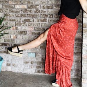 Vici Polka Dot Skirt